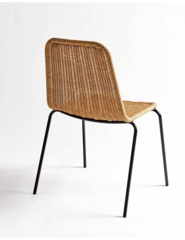 Silla Rattan apilable
