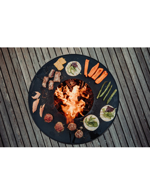 BOWL Plancha BBQ Set low