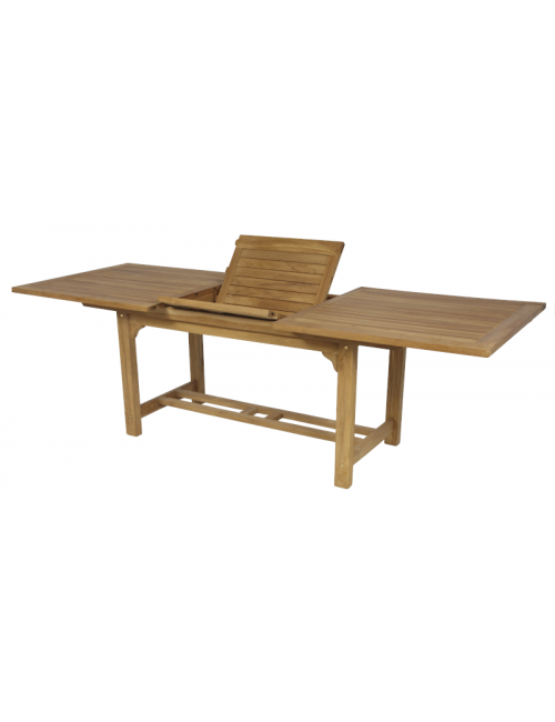 Mesa rect. extensible 180